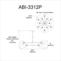 DAINOLITE, ABII HANGING PENDANT, PENDANT LIGHT