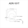 DAINOLITE ADRIENNA TABLE DECORATIVE - Table