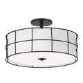 DAINOLITE, ALCALA CEILING SEMI FLUSH, SEMI FLUSH MOUNT LIGHT