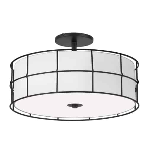 DAINOLITE, ALCALA CEILING SEMI FLUSH, SEMI FLUSH MOUNT LIGHT