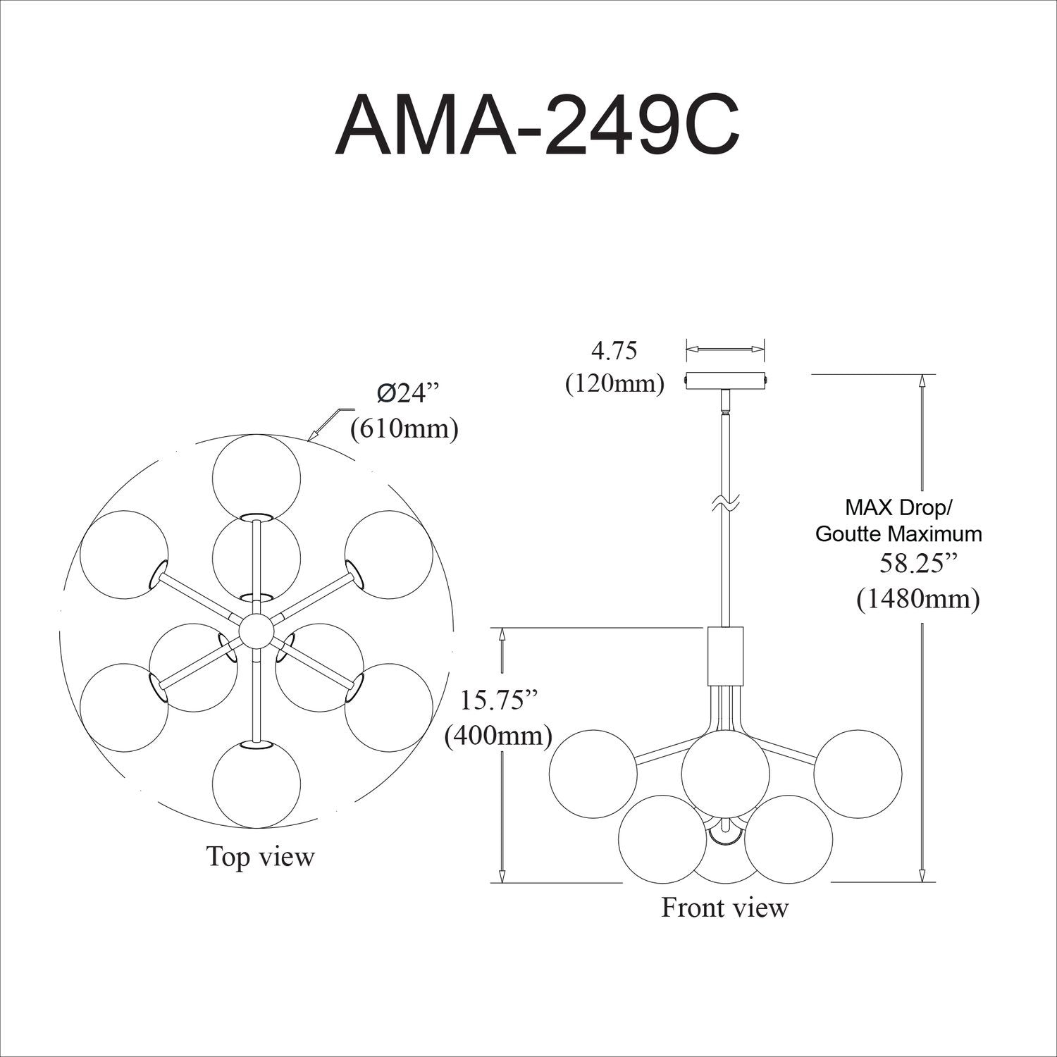 DAINOLITE LTD. AMA-249C-MB 62258924-1952-45c3-996d-8603f8f1e44b