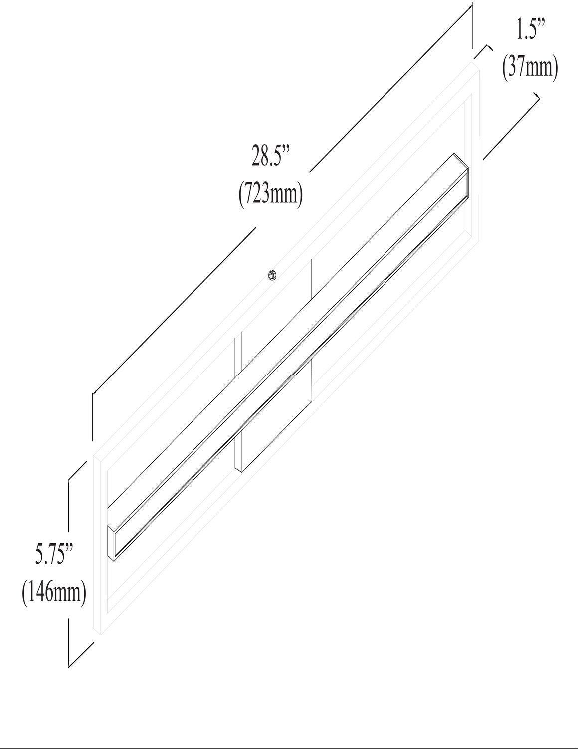 DAINOLITE LTD. ARL-2818LEDW-MB c372979c-2d90-47e9-8d1b-3edfb4467fdd