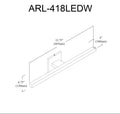 DAINOLITE LTD. ARL-418LEDW-MB 6ee54615-c0ff-48ec-a6e0-448f54941bdb