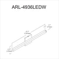 DAINOLITE LTD. ARL-4936LEDW-PC 07d0f8be-57e8-4224-b983-4da114abf702