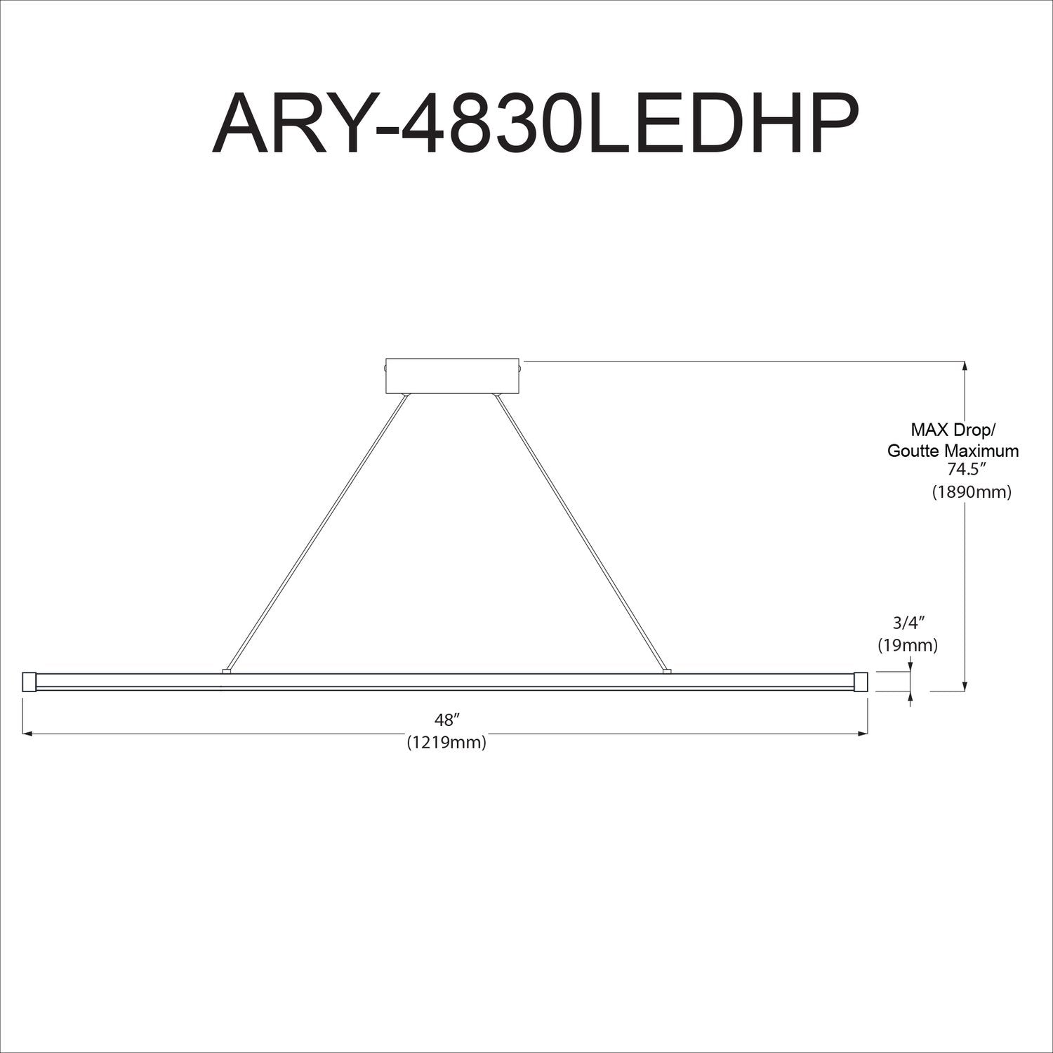 DAINOLITE, ARRAY HANGING PENDANT, PENDANT LIGHT