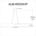 DAINOLITE, AUBREY HANGING PENDANT, PENDANT LIGHT