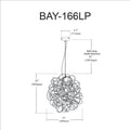 DAINOLITE, BAYA HANGING PENDANT, PENDANT LIGHT