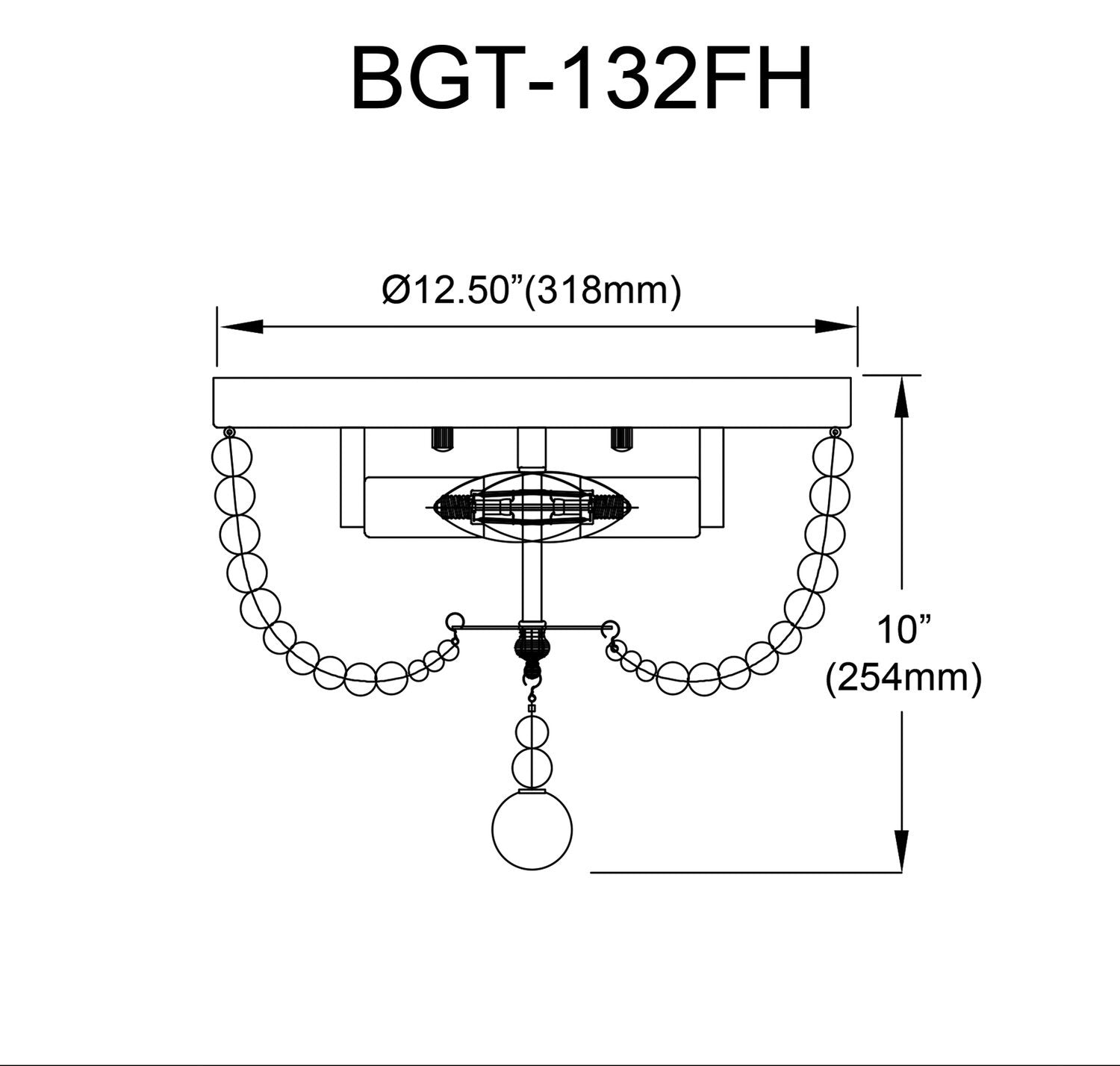 DAINOLITE, BRIDGET CEILING FLUSH, FLUSH MOUNT CEILING LIGHTS