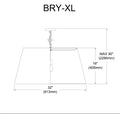 DAINOLITE, BRYNN HANGING PENDANT, PENDANT LIGHT
