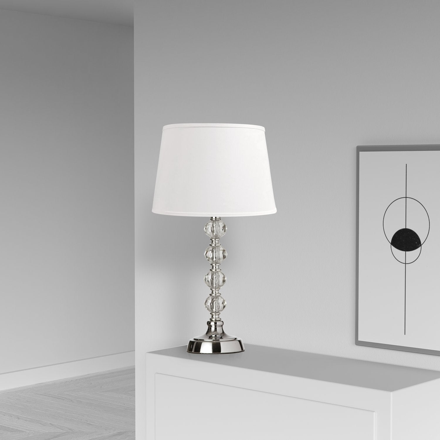 DAINOLITE CRYSTAL TABLE DECORATIVE - Table