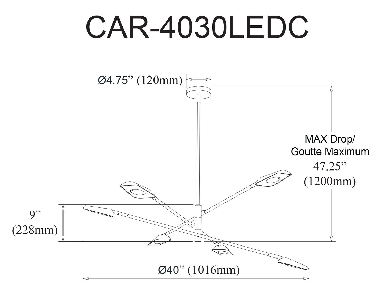 DAINOLITE, CARI HANGING CHANDELIER, CHANDELIER LIGHT