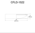 DAINOLITE, CFLD CEILING FLUSH, FLUSH MOUNT CEILING LIGHTS