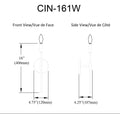 DAINOLITE, CINTHIA WALL DECORATIVE, WALL SCONCES