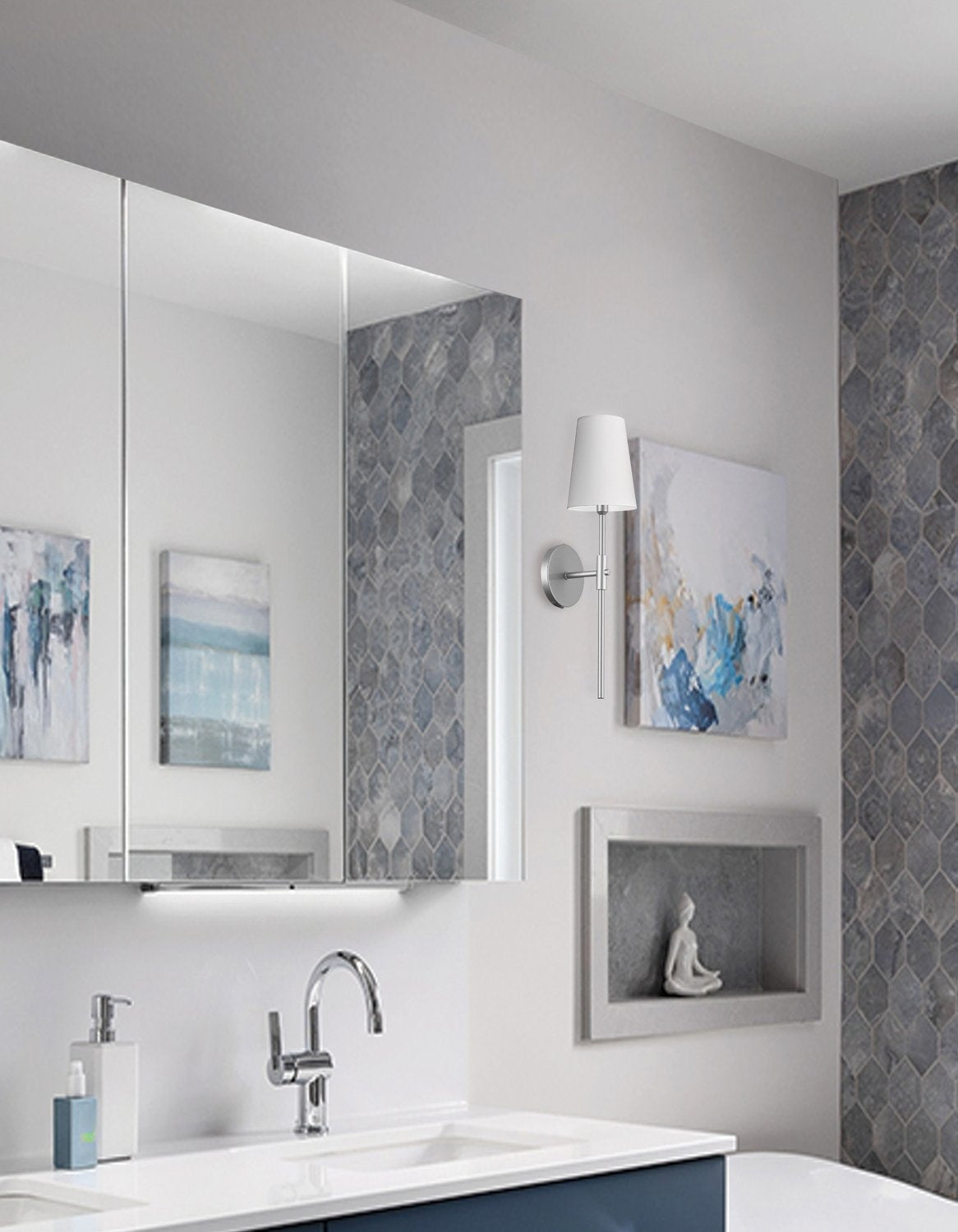 DAINOLITE, CINTHIA WALL DECORATIVE, WALL SCONCES