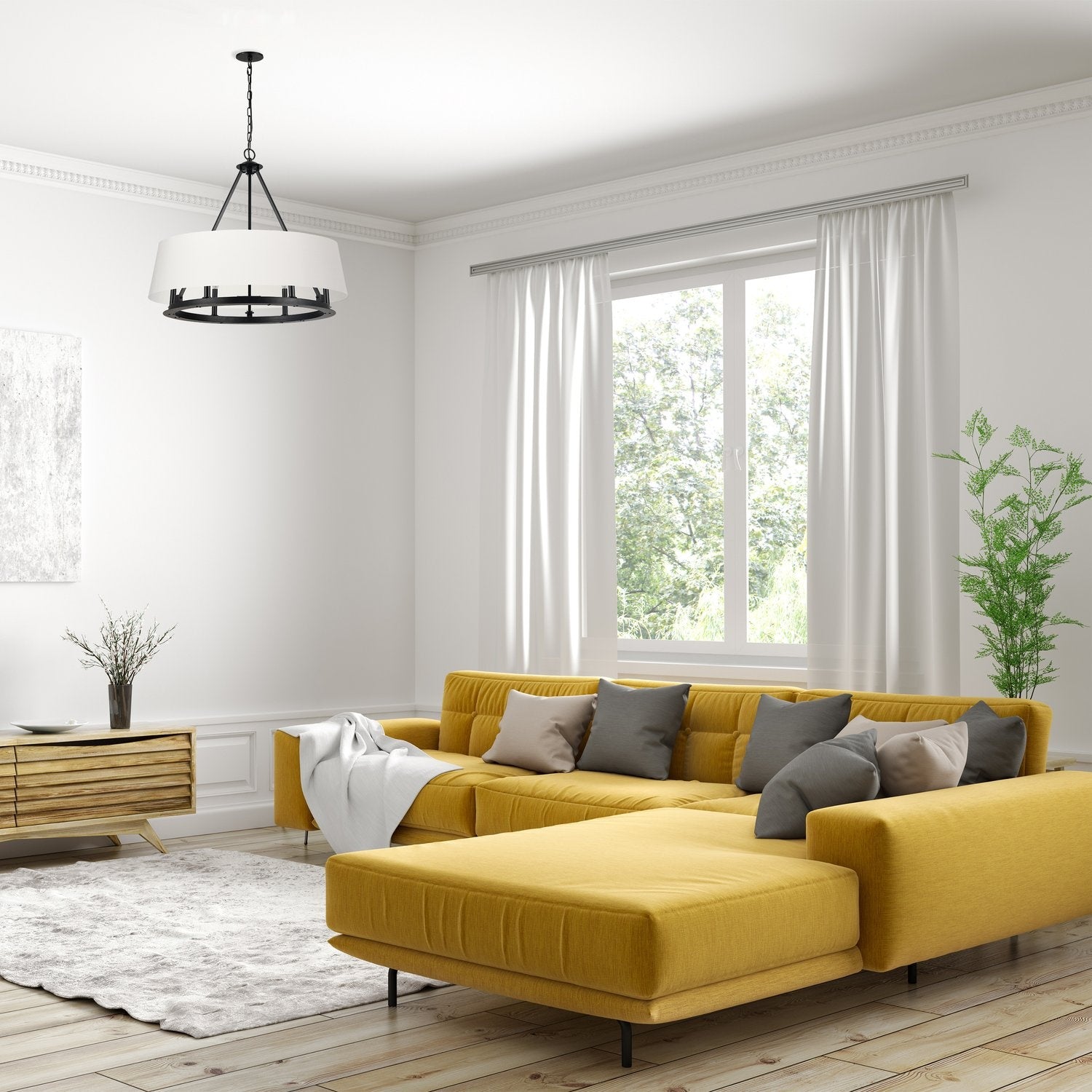 DAINOLITE, COLBY HANGING CHANDELIER, CHANDELIER LIGHT
