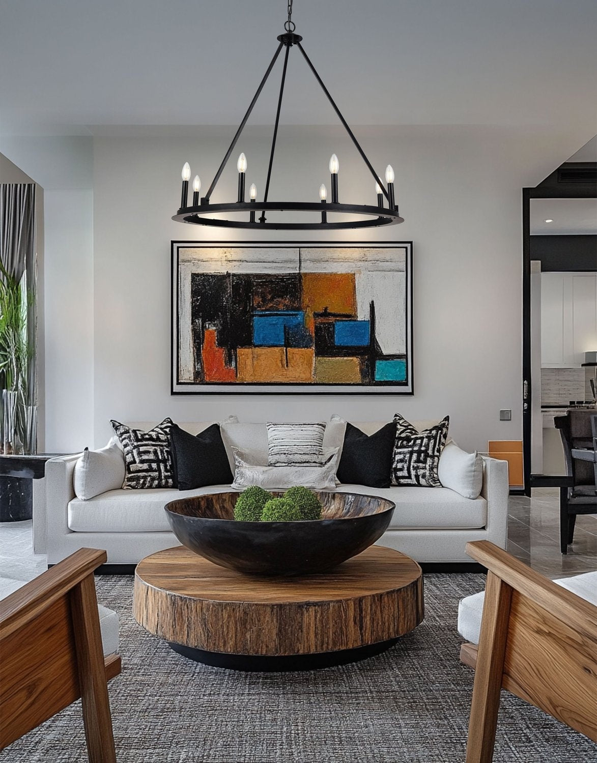 DAINOLITE, COLBY HANGING CHANDELIER, CHANDELIER LIGHT