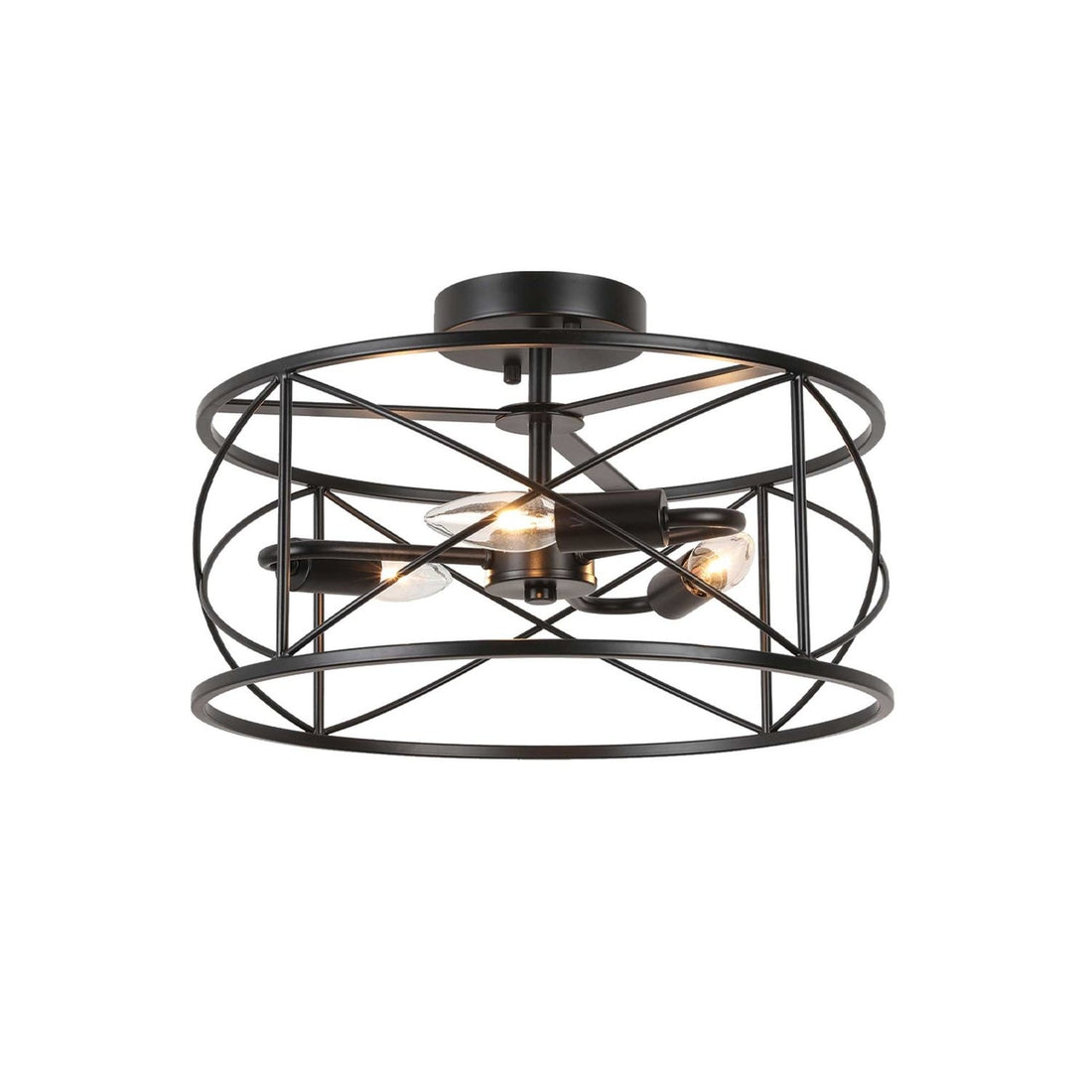 DAINOLITE, CALAH CEILING SEMI FLUSH, SEMI FLUSH MOUNT LIGHT