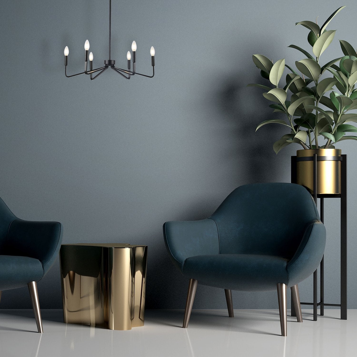 DAINOLITE, CLAYTON HANGING CHANDELIER, CHANDELIER LIGHT