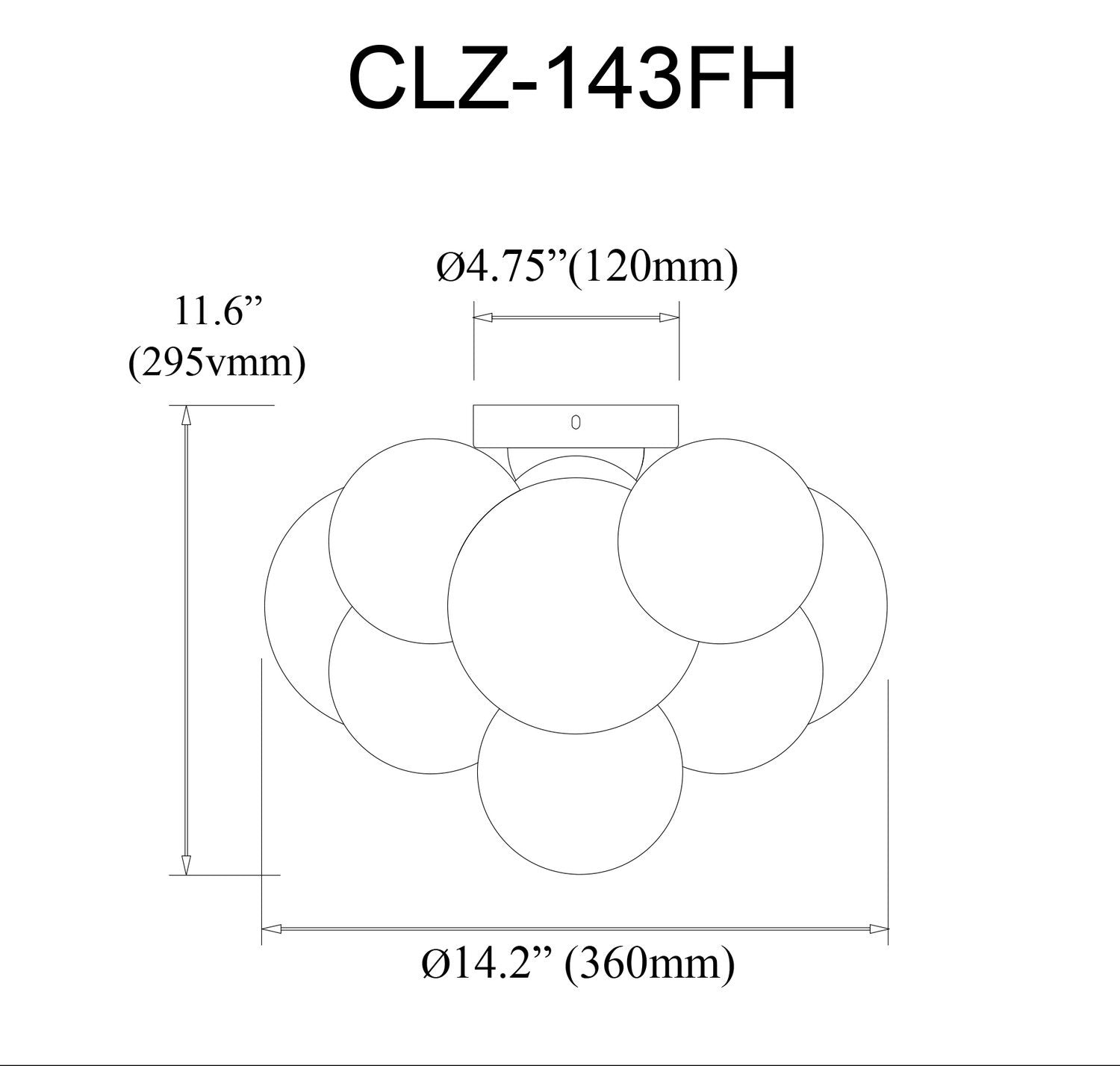 DAINOLITE LTD. CLZ-143FH-MB 2fb71ce3-9fed-4229-b789-e84a162b7709
