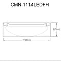 DAINOLITE, CARMEN CEILING FLUSH, FLUSH MOUNT CEILING LIGHTS
