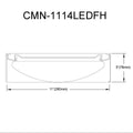 DAINOLITE, CARMEN CEILING FLUSH, FLUSH MOUNT CEILING LIGHTS