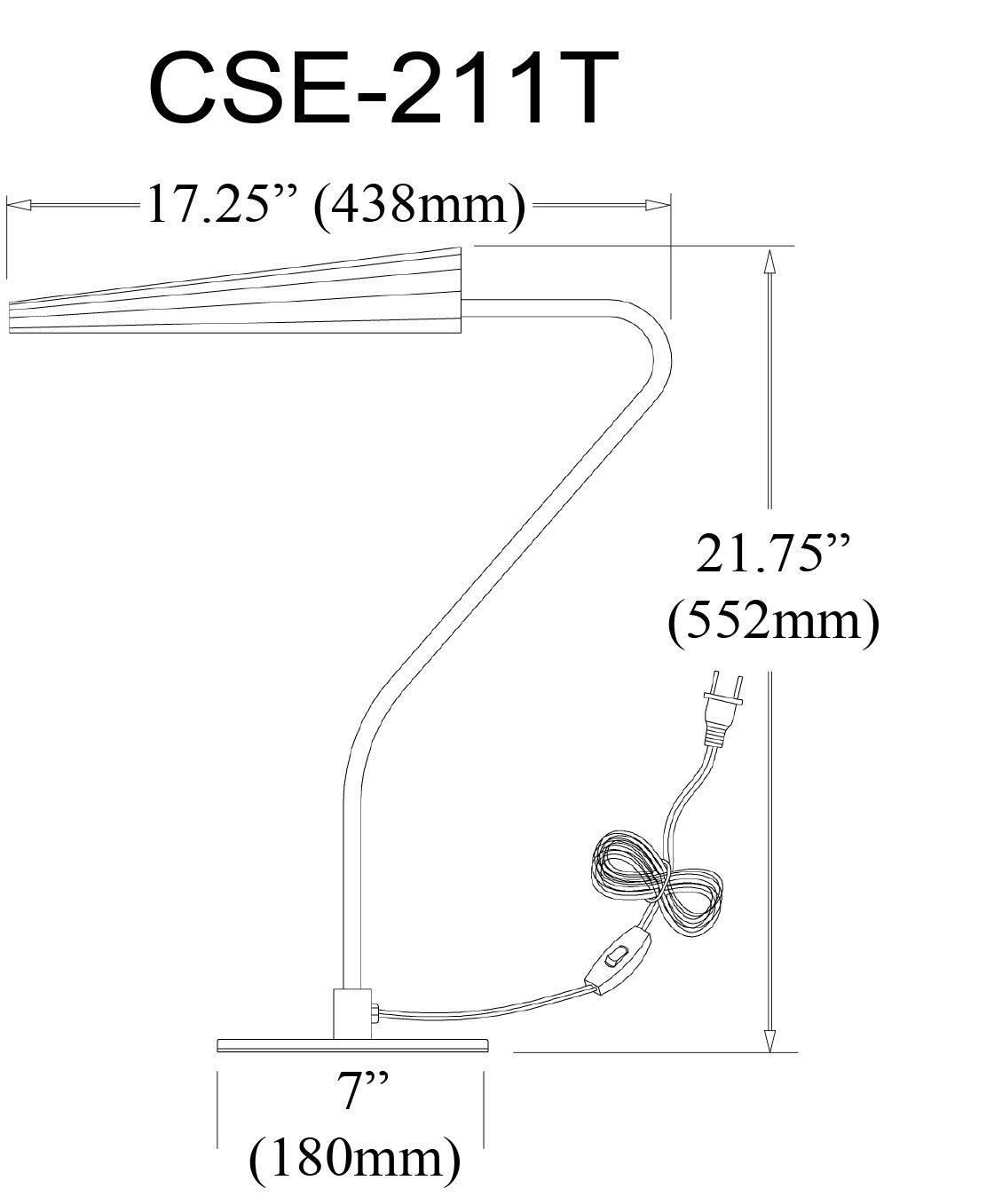 DAINOLITE CASSIE TABLE TASK - Task