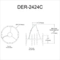 DAINOLITE, DERRY HANGING CHANDELIER, CHANDELIER LIGHT
