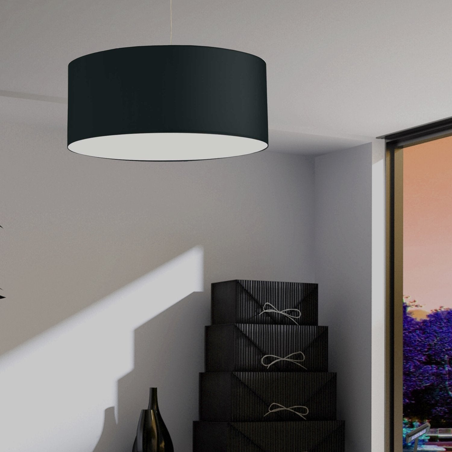 DAINOLITE, DRUM HANGING PENDANT, PENDANT LIGHT