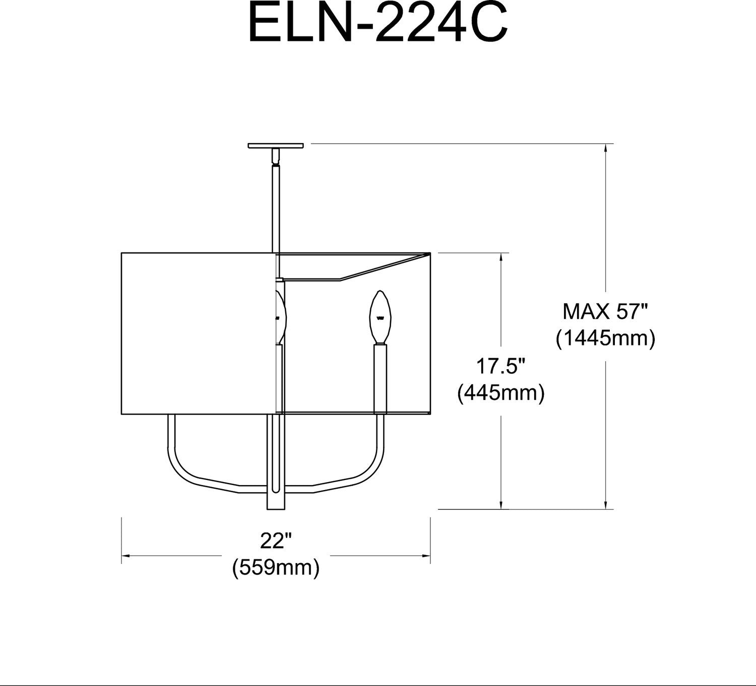 DAINOLITE, ELEANOR HANGING CHANDELIER, CHANDELIER LIGHT