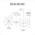 DAINOLITE, ELEANOR HANGING CHANDELIER, CHANDELIER LIGHT