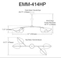 DAINOLITE, EMMA HANGING PENDANT, PENDANT LIGHT