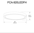 DAINOLITE, FRANCHESA CEILING FLUSH, FLUSH MOUNT CEILING LIGHTS