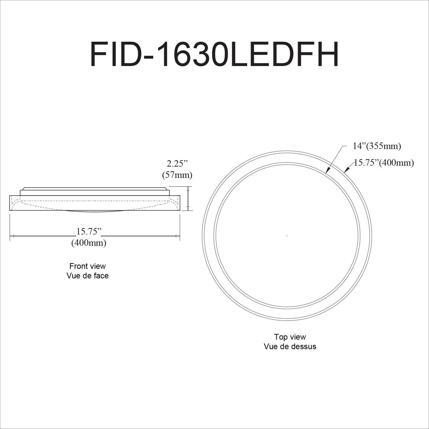 DAINOLITE, FRIDA CEILING FLUSH, FLUSH MOUNT CEILING LIGHTS