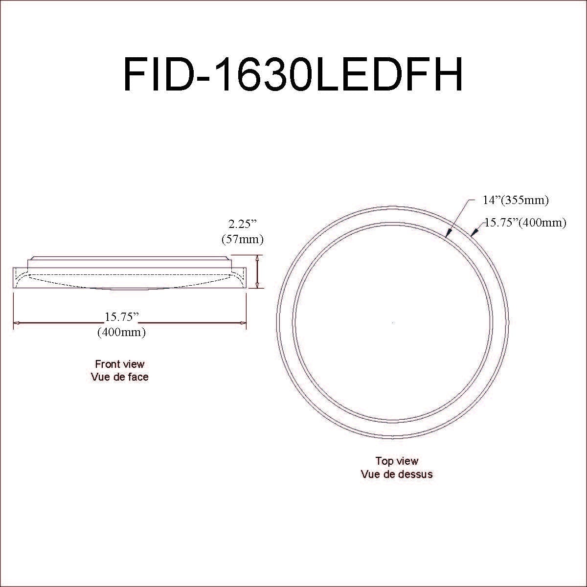 DAINOLITE, FRIDA CEILING FLUSH, FLUSH MOUNT CEILING LIGHTS