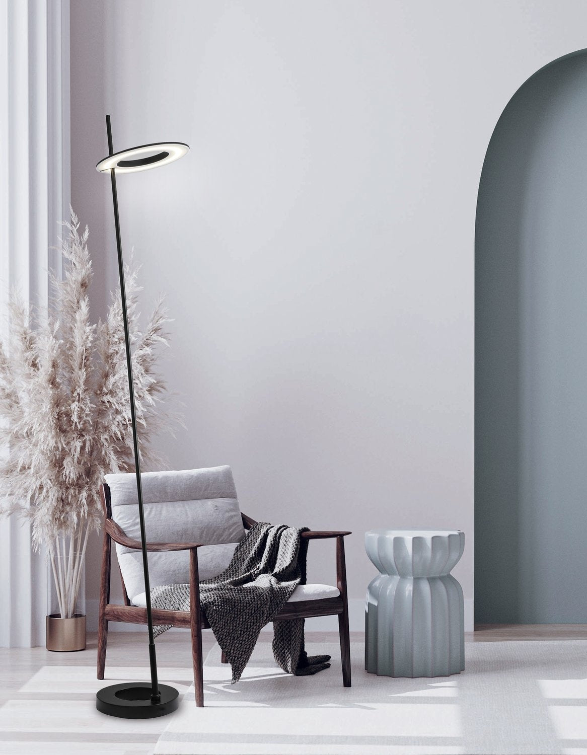 DAINOLITE, FINLEY FLOOR DECORATIVE, FLOOR LAMP
