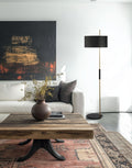 DAINOLITE, FITZGERALD FLOOR DECORATIVE, FLOOR LAMP