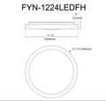 DAINOLITE, FLYNN CEILING FLUSH, FLUSH MOUNT CEILING LIGHTS