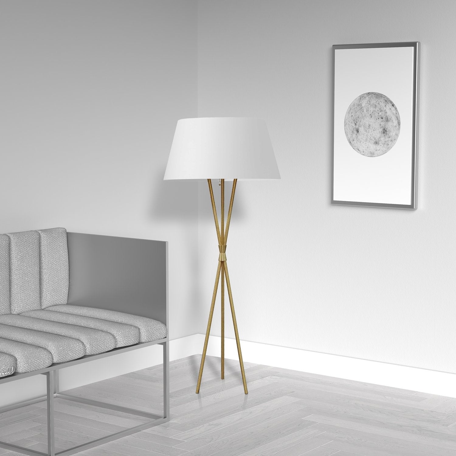 DAINOLITE, GABRIELA FLOOR DECORATIVE, FLOOR LAMP