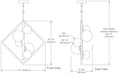 DAINOLITE, GLASGOW HANGING PENDANT, PENDANT LIGHT