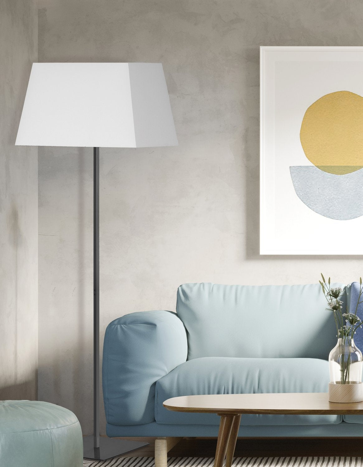 DAINOLITE, GRETCHEN FLOOR DECORATIVE, FLOOR LAMP