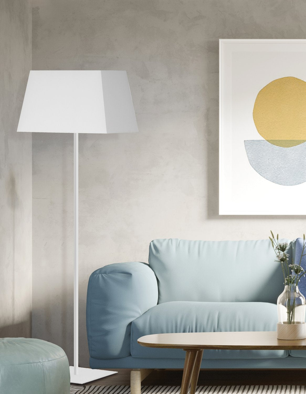 DAINOLITE, GRETCHEN FLOOR DECORATIVE, FLOOR LAMP
