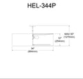 DAINOLITE, HELENA HANGING PENDANT, PENDANT LIGHT