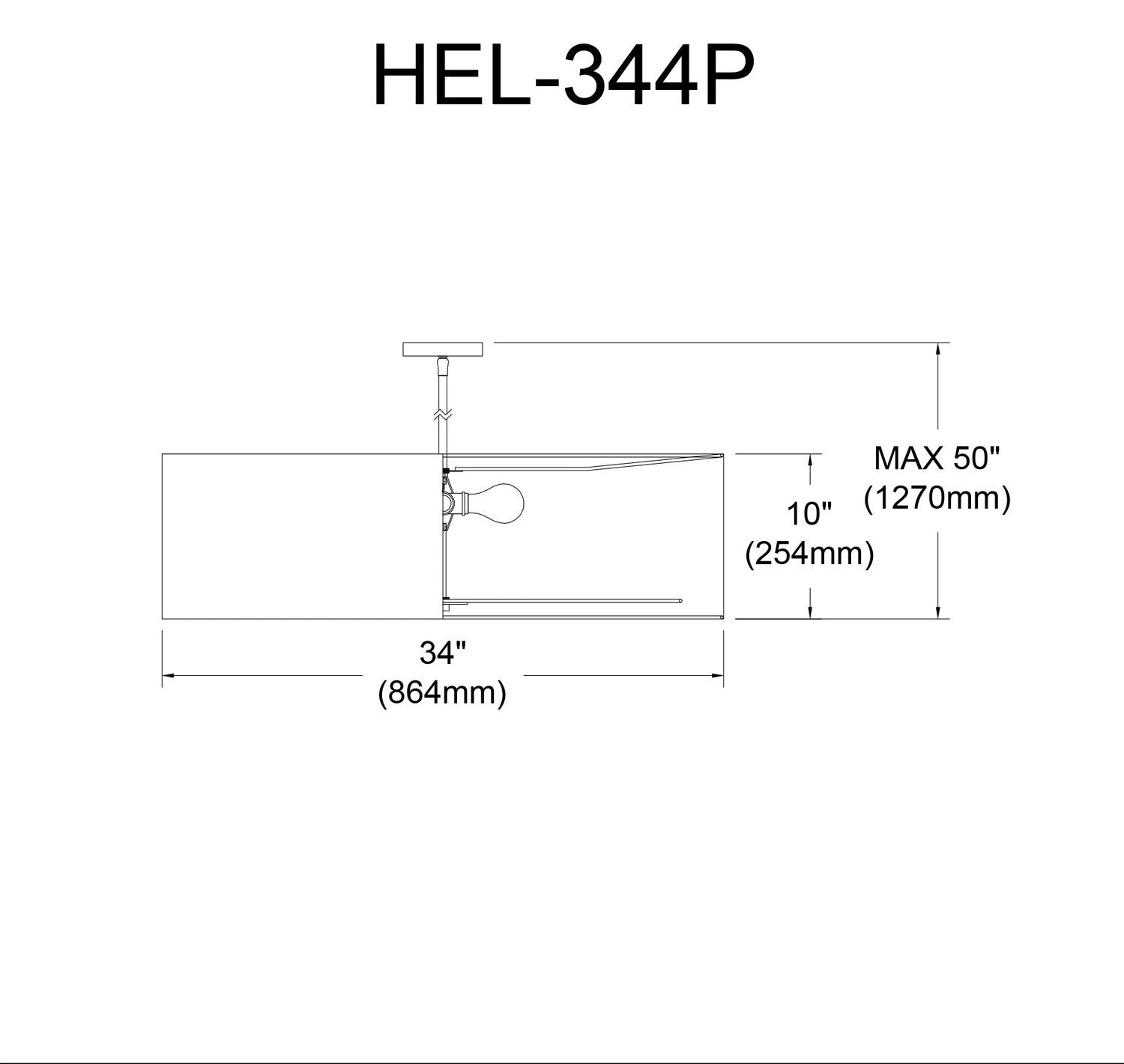 DAINOLITE, HELENA HANGING PENDANT, PENDANT LIGHT