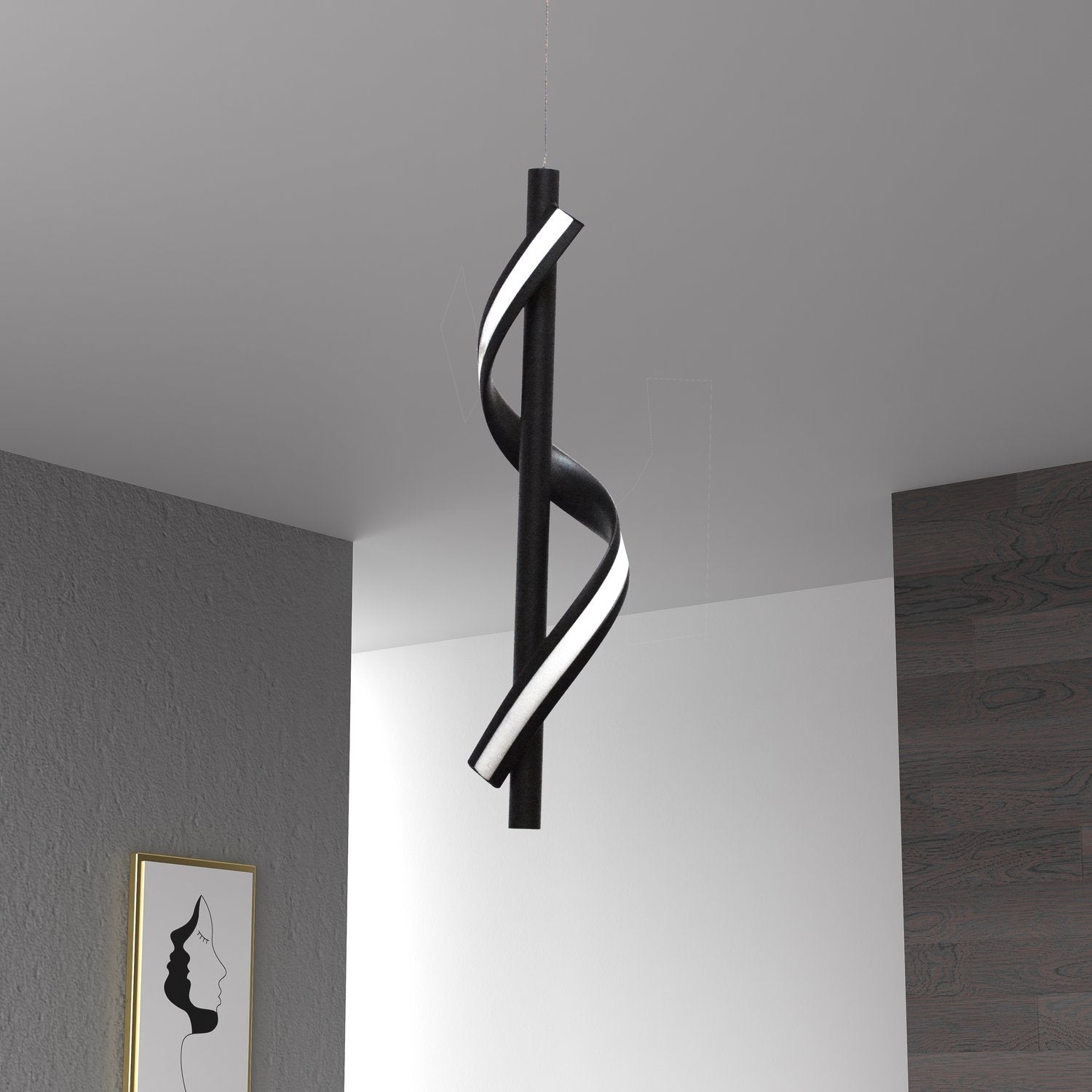 DAINOLITE, JUSTINE HANGING PENDANT, PENDANT LIGHT