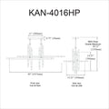 DAINOLITE, KANATA HANGING PENDANT, PENDANT LIGHT
