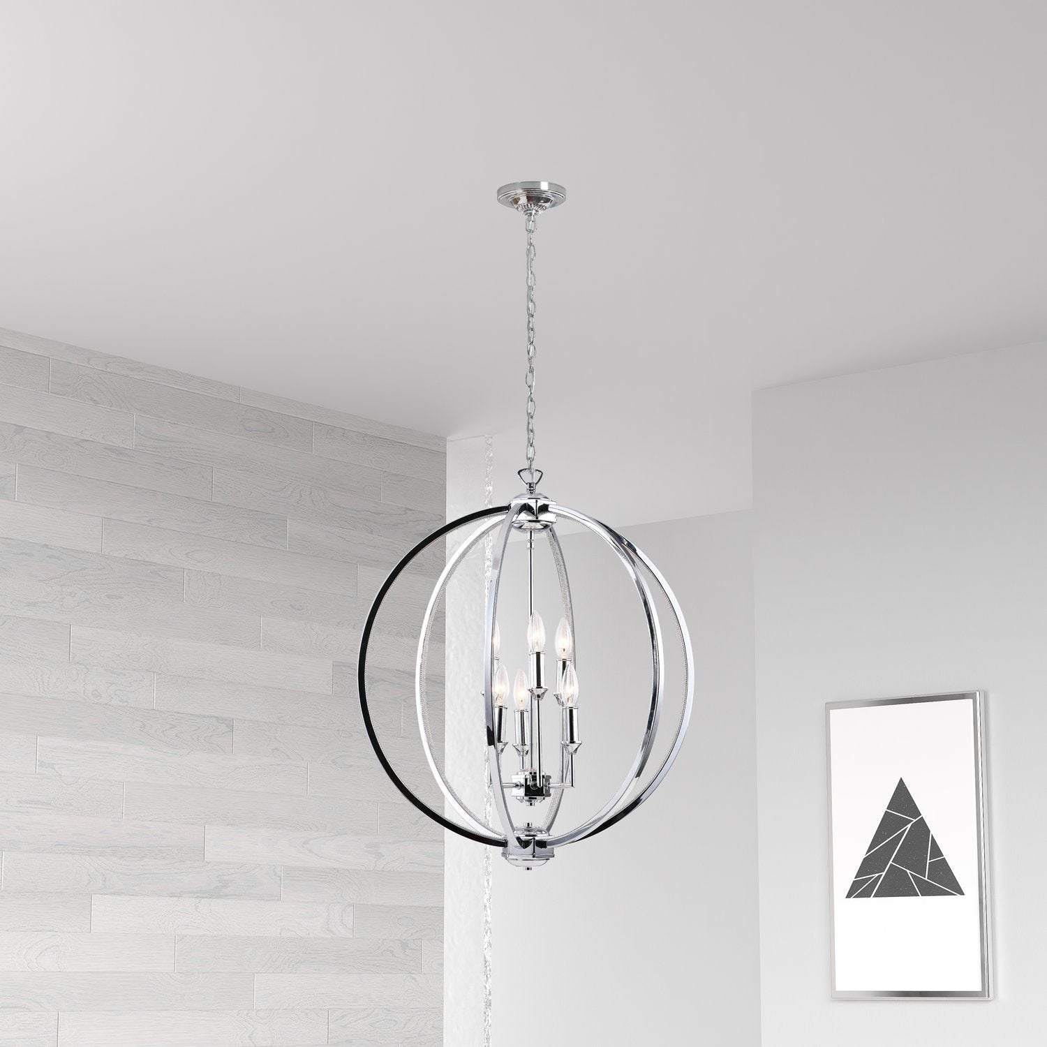 DAINOLITE, KARLAND HANGING CHANDELIER, CHANDELIER LIGHT