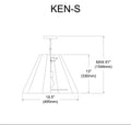 DAINOLITE, KENDRA HANGING PENDANT, PENDANT LIGHT