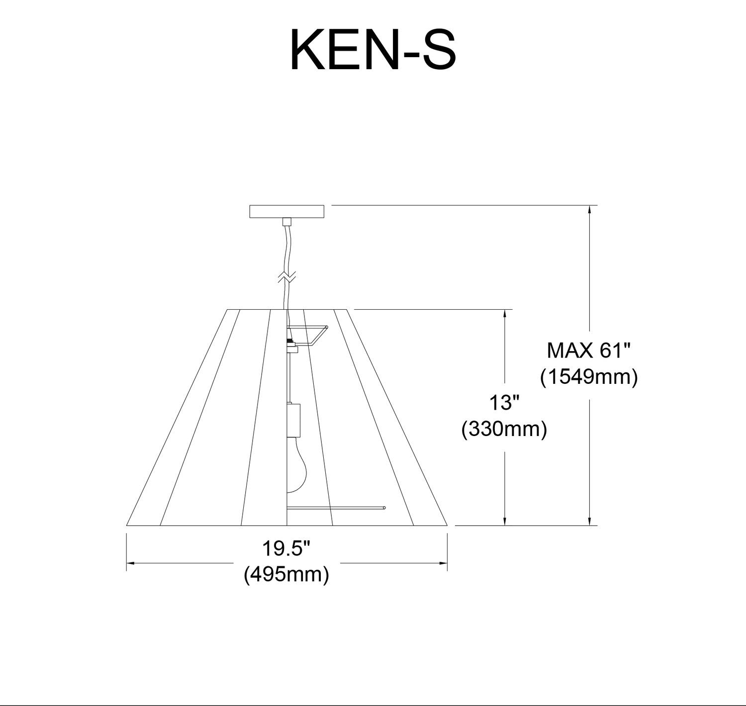 DAINOLITE, KENDRA HANGING PENDANT, PENDANT LIGHT