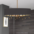 DAINOLITE, LANGFORD HANGING CHANDELIER, CHANDELIER LIGHT