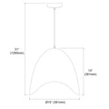 DAINOLITE, MYRA HANGING PENDANT, PENDANT LIGHT